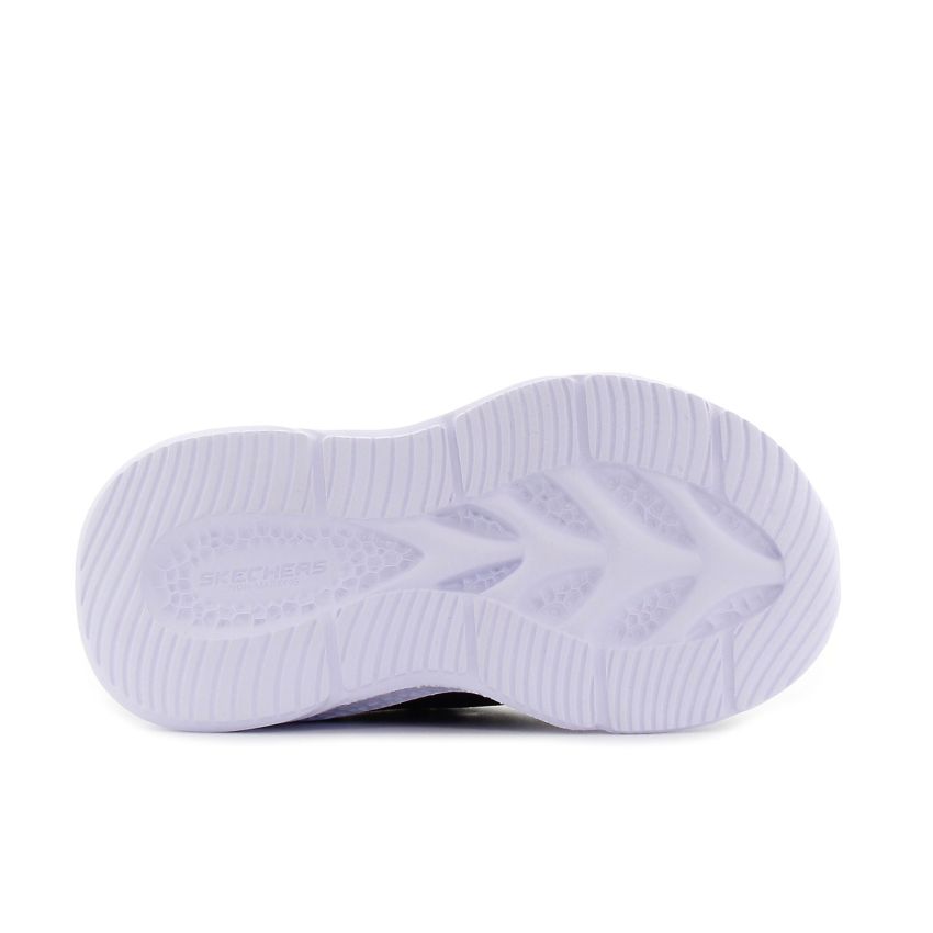 Skechers Meteor - Lights - Krendox villogó szürke baba cipő