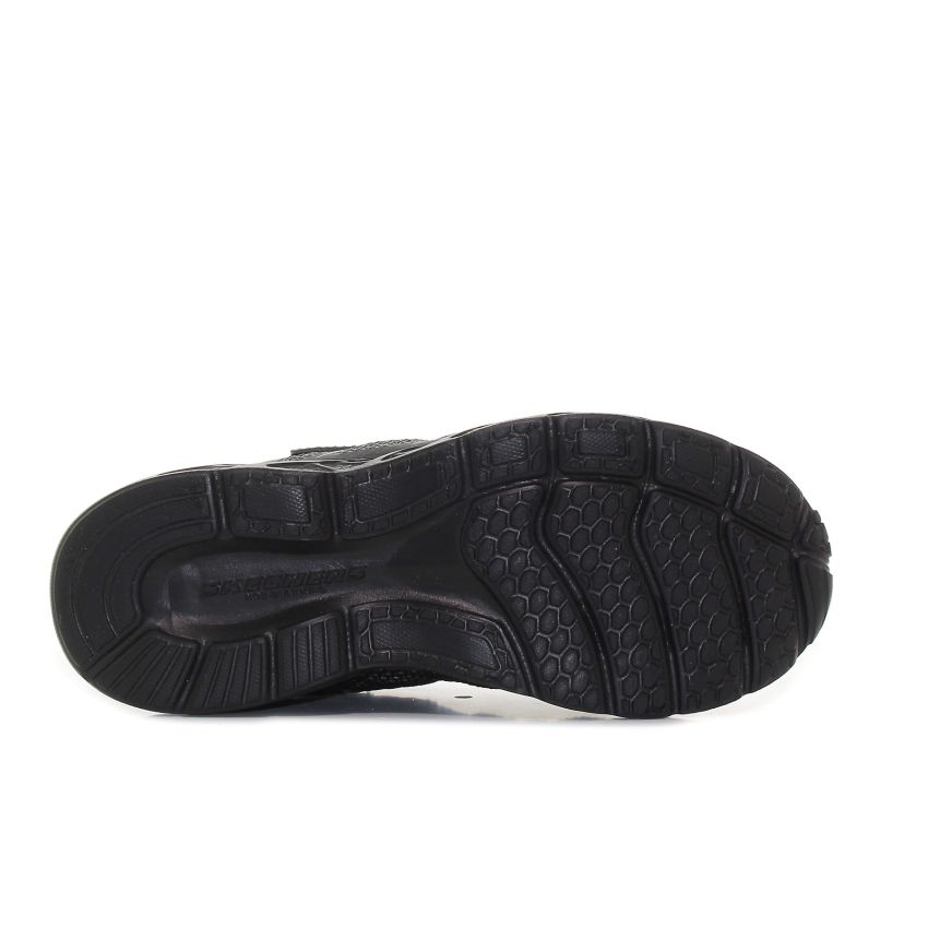 Skechers Dynamic - Flash - Rezlur villogó fekete gyerek cipő