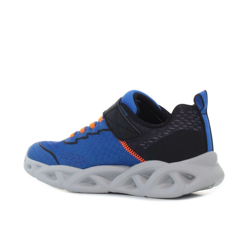 Skechers Twisty Brights 2.0 villogó sötétkék gyerek cipő