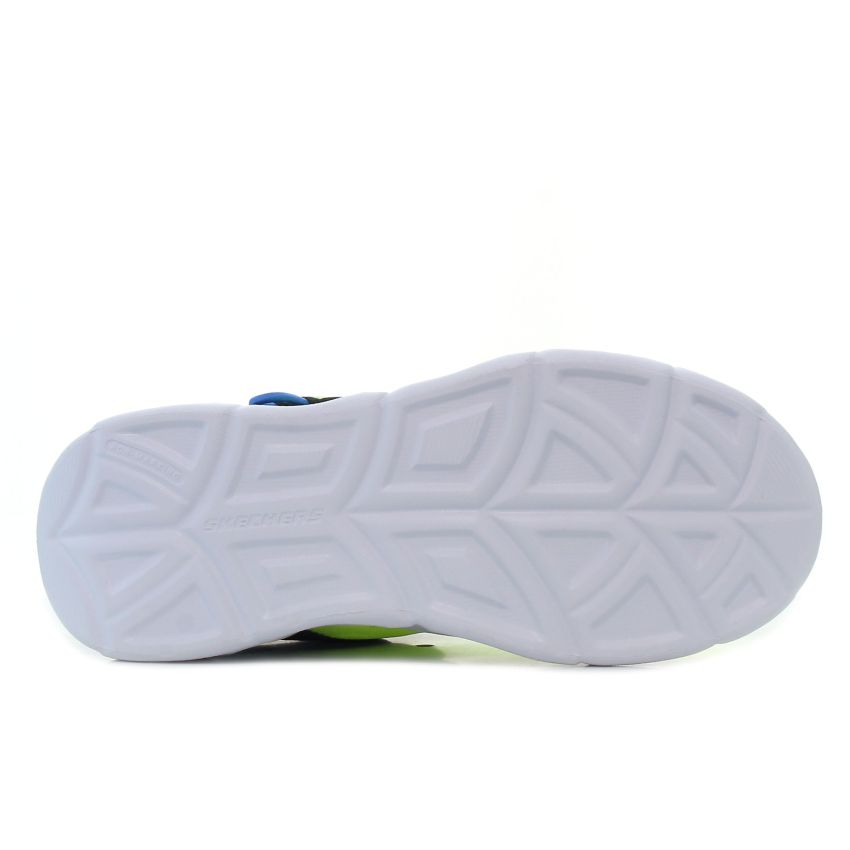 Skechers Twisty Brights 2.0 villogó neonzöld gyerek cipő