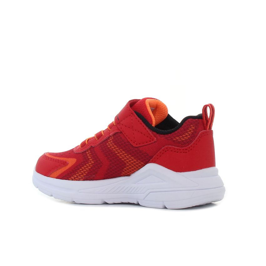 Skechers S Lights - Tri-Namics villogó piros baba cipő