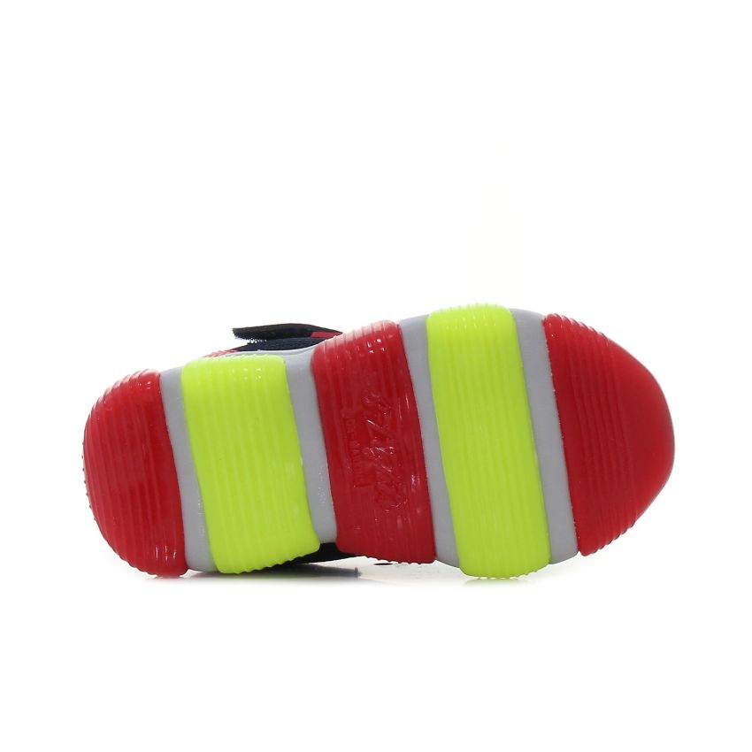 Skechers Mighty Glow villogó sötétkék baba cipő