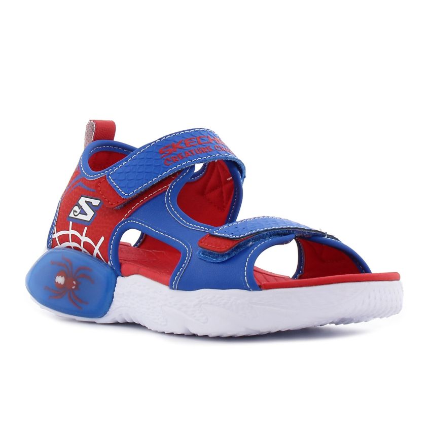 Skechers Creature - Splash - Bugtacular kék gyerek szandál