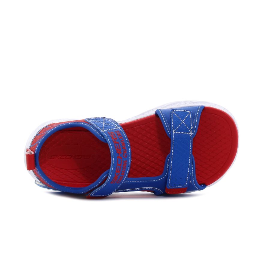 Skechers Creature - Splash - Bugtacular kék gyerek szandál
