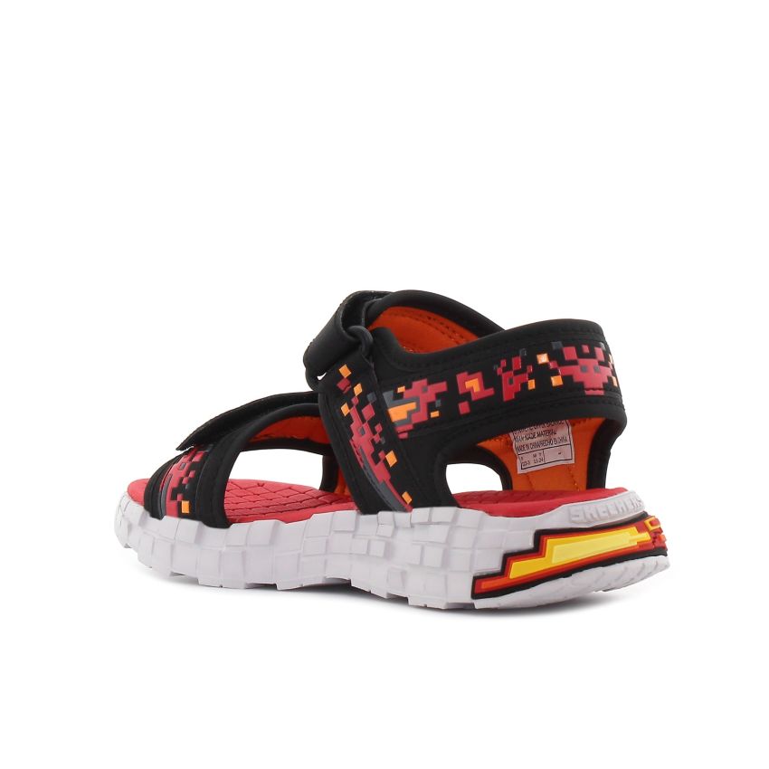 Skechers Mega - Splash 4K piros gyerek szandál