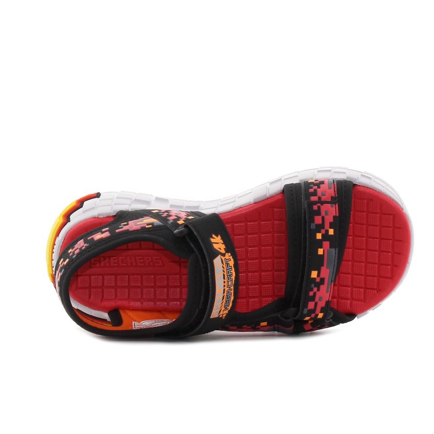 Skechers Mega - Splash 4K piros gyerek szandál