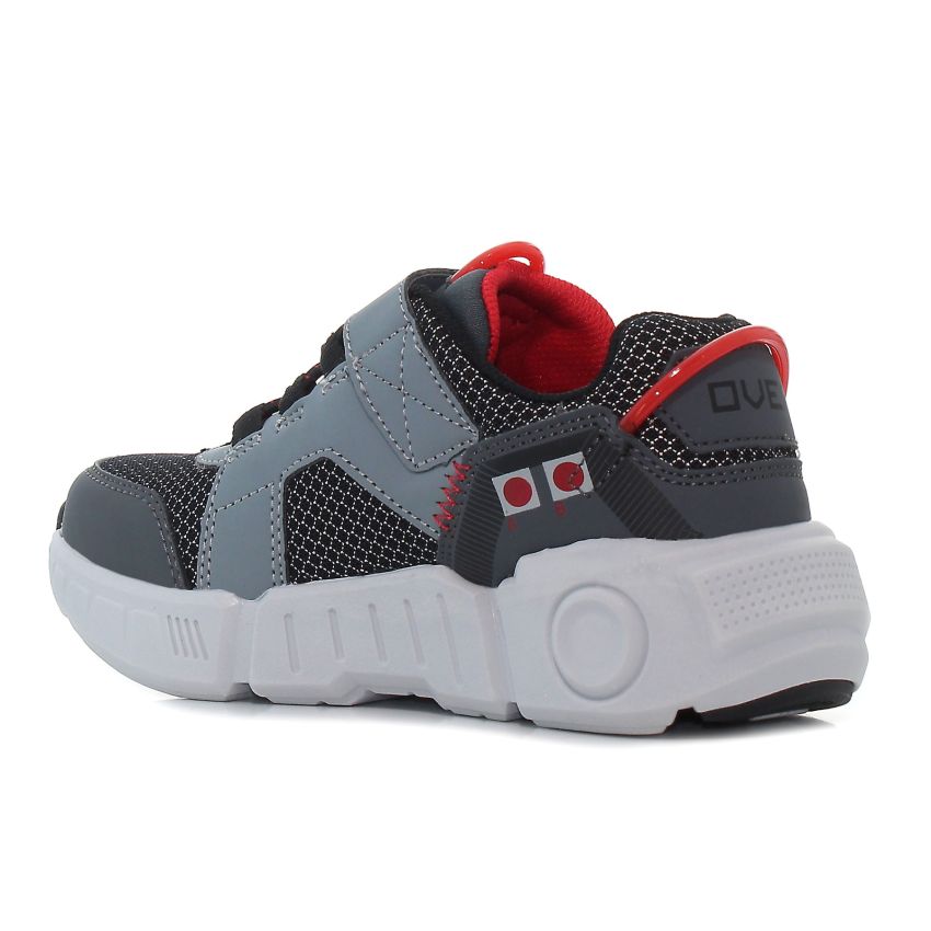 Skechers Game Kicks - Gametronix szürke gyerek cipő