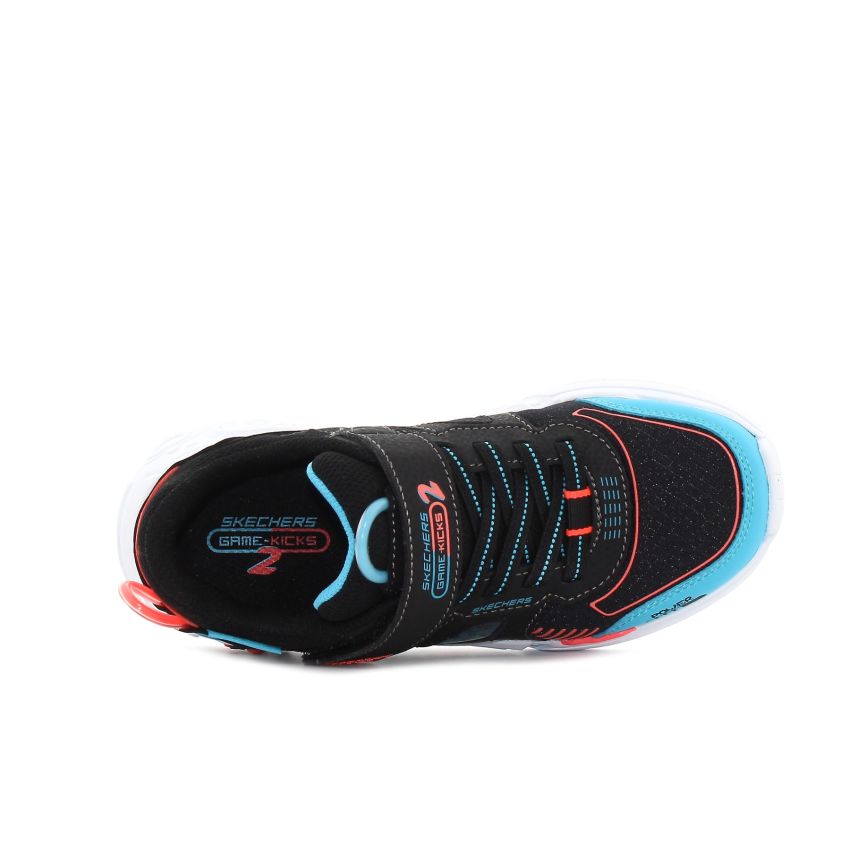 Skechers - Gametronix 2.0 fekete gyerek cipő