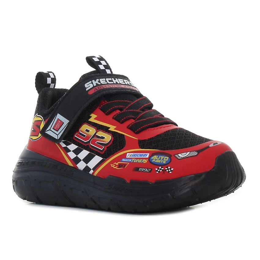 Skechers Skech Tracks piros baba cipő