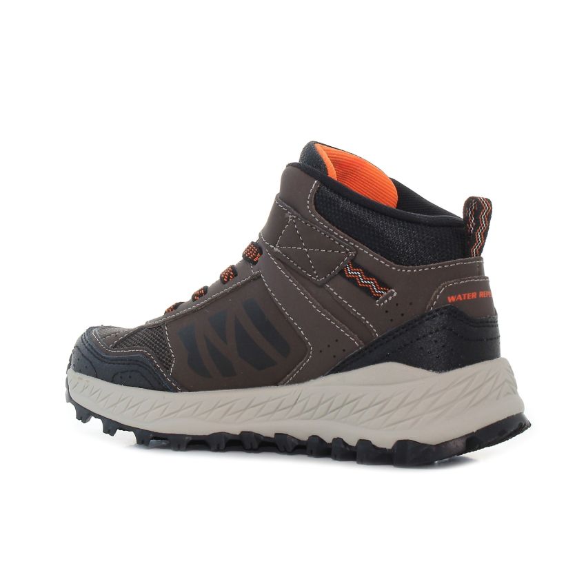 Skechers Fuse Tread - Trekor vízlepergető barna gyerek cipő