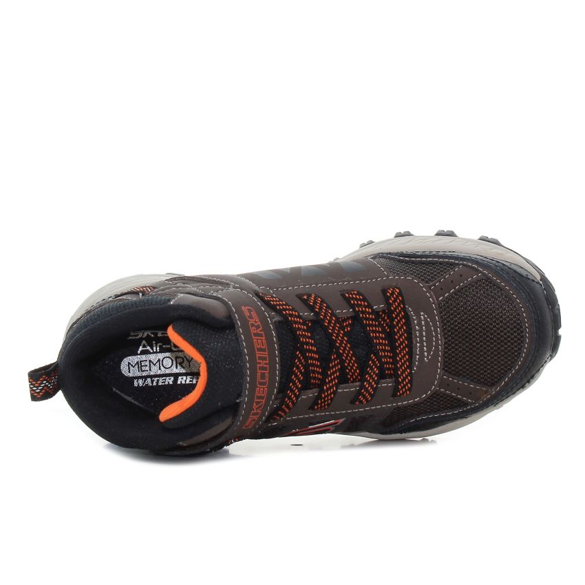 Skechers Fuse Tread - Trekor vízlepergető barna gyerek cipő