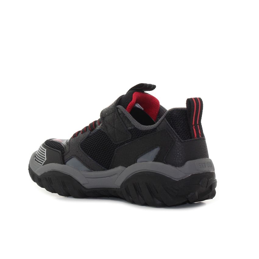 Skechers Turbo Speed fekete gyerek cipő