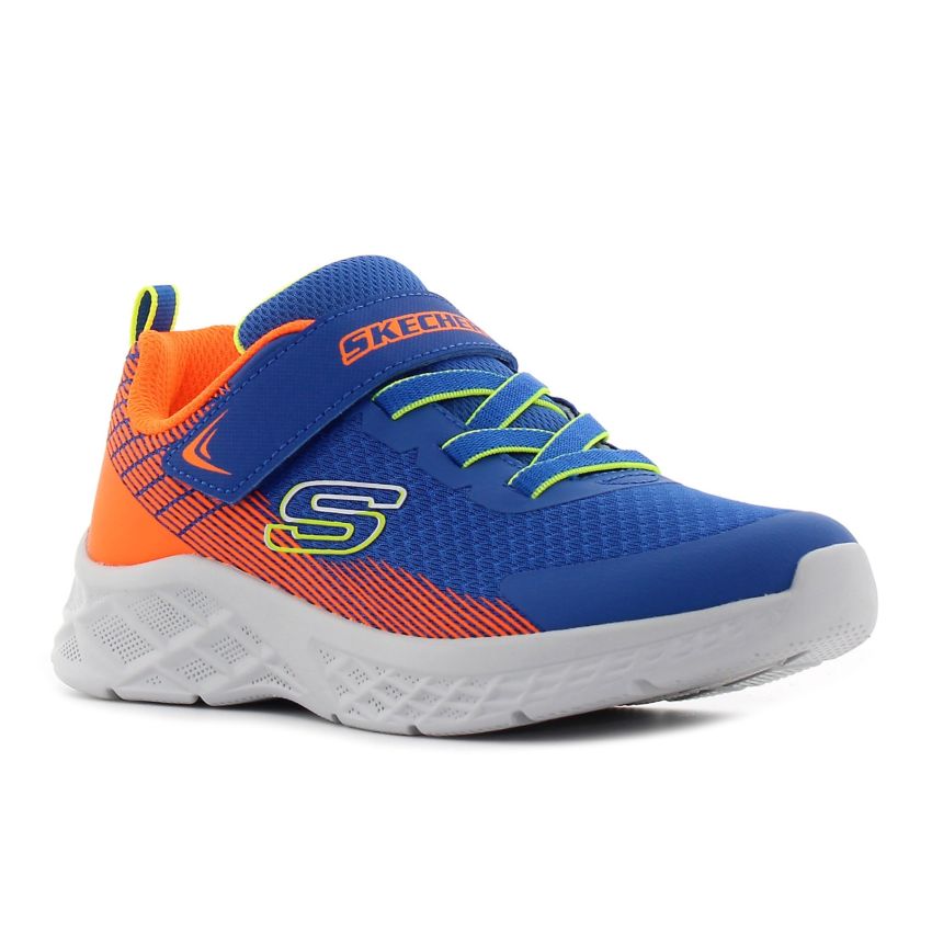 Skechers Microspec II - Zovrix kék gyerek cipő