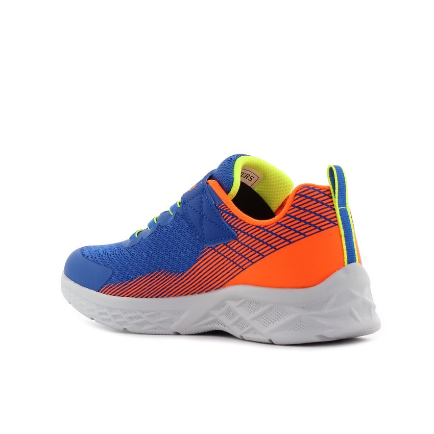 Skechers Microspec II - Zovrix kék gyerek cipő