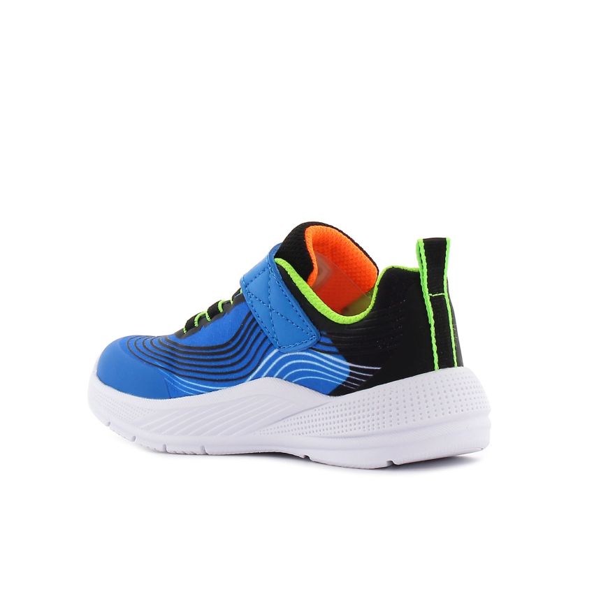 Skechers Microspec Advance kék baba cipő