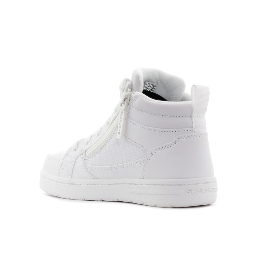 Skechers Smooth Street - Cozy Zip fehér gyerek cipő