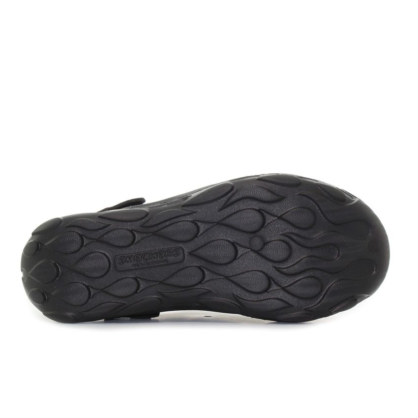 Skechers Thermo - Rush fekete gyerek papucs