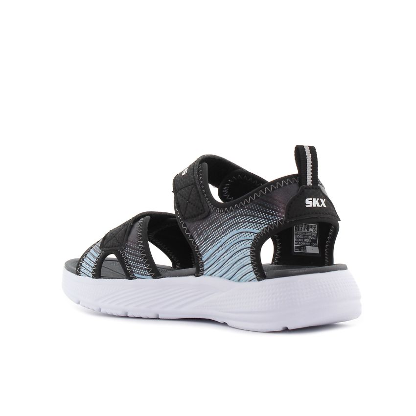 Skechers Microspec - Splash fekete gyerek szandál