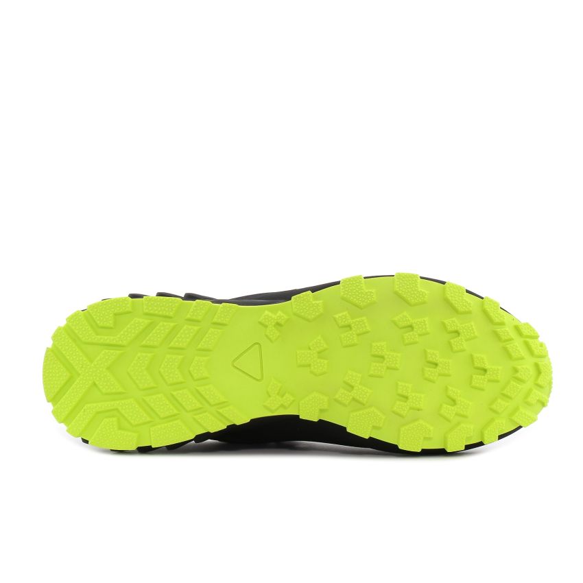 Knup - Soft Shell vízálló fekete-neon férfi cipő