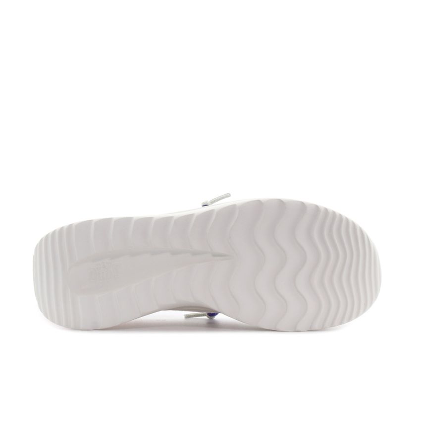 Hey Dude - Wendy Peak Chambarlay Woven fehér női mokaszin