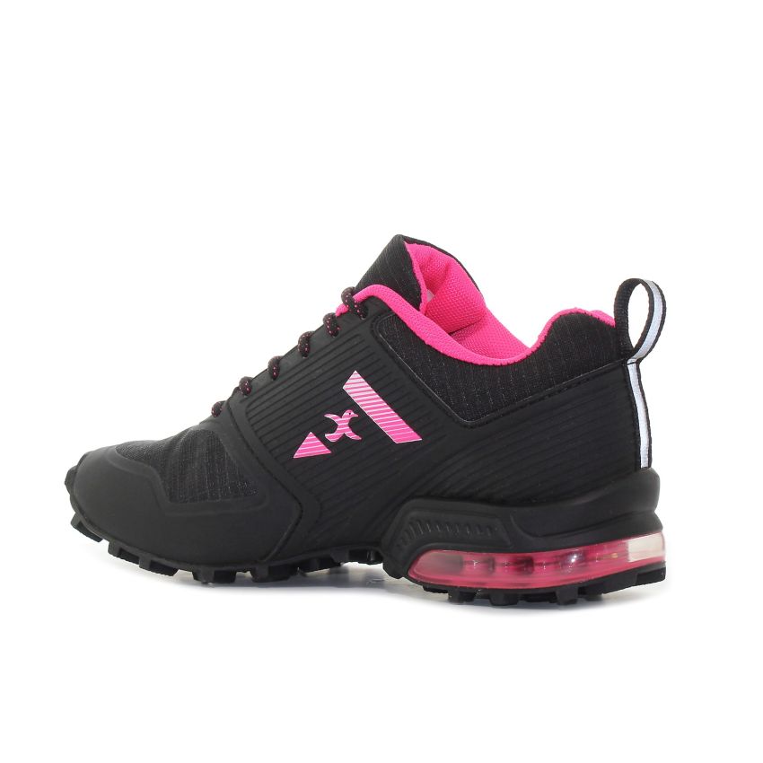 Knup I-Cax Stark fekete-pink női sneaker