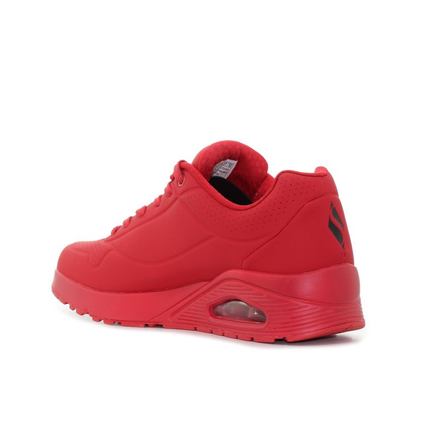Skechers Uno - Stand on Air piros sneaker