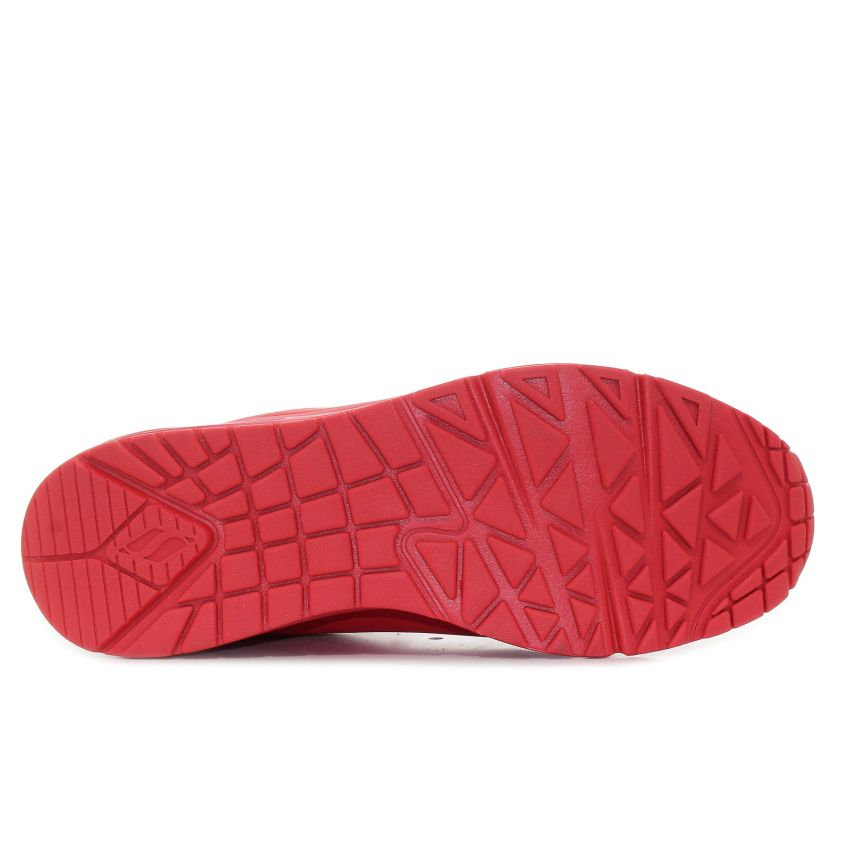 Skechers Uno - Stand on Air piros sneaker