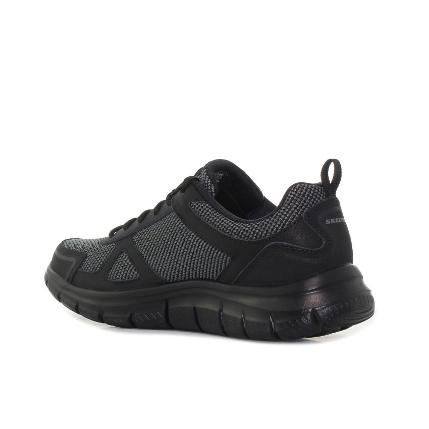 Skechers Track fekete férfi cipő