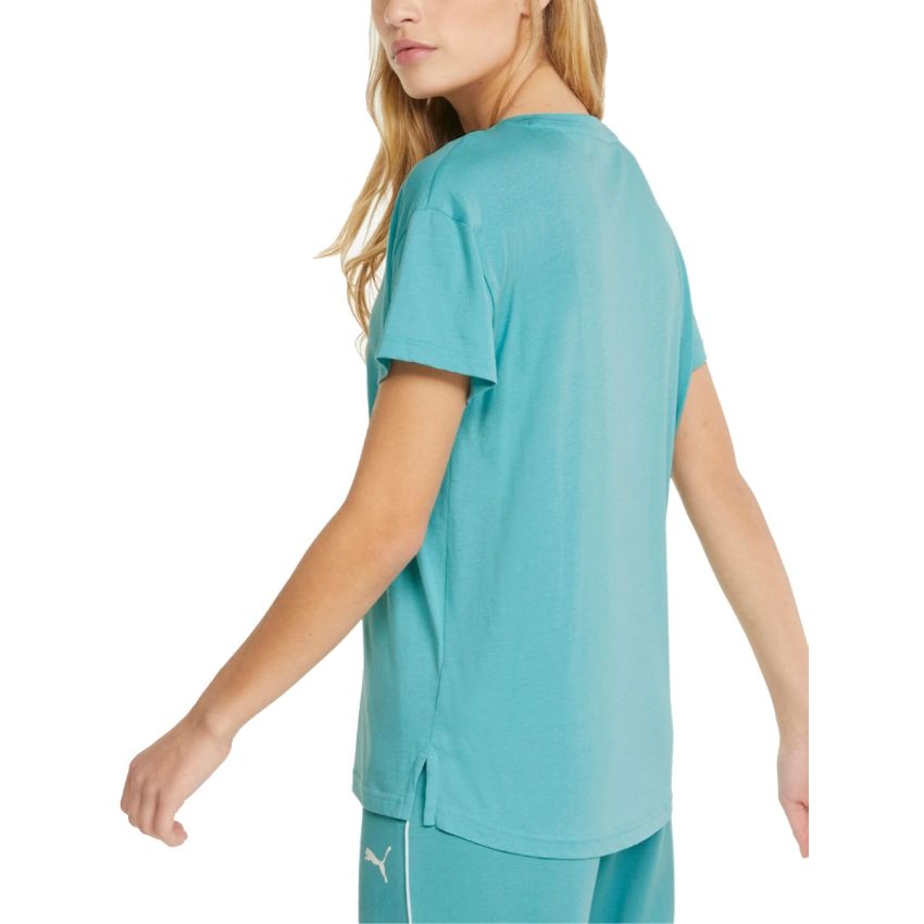 Puma RTG Logo kék női rövidujjú
