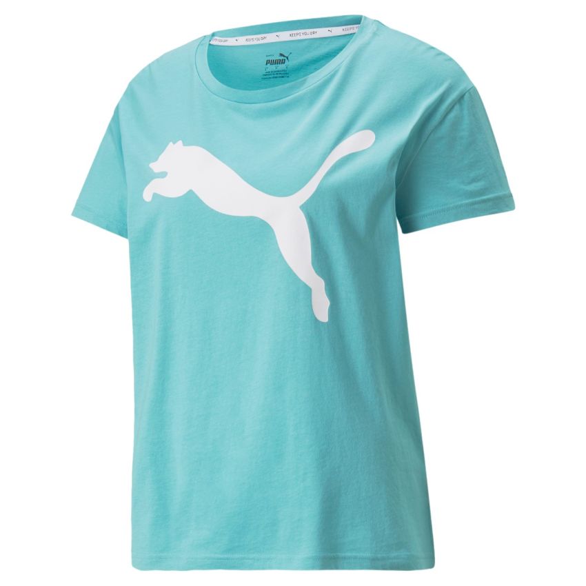 Puma RTG Logo kék női rövidujjú