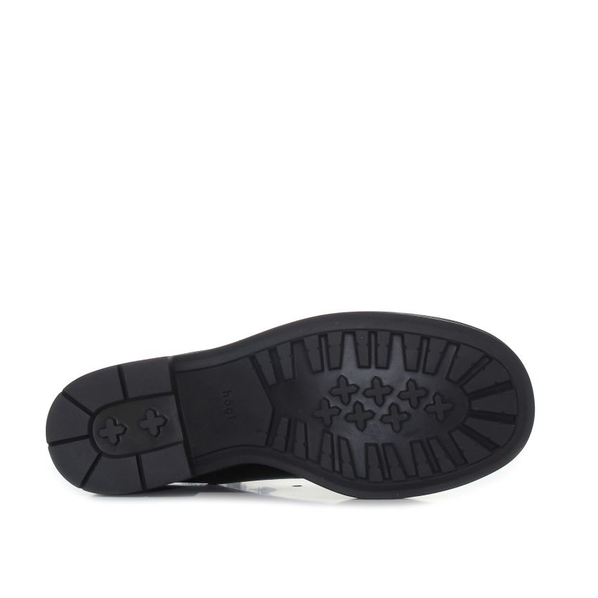 Högl Edward fekete női bokacsizma