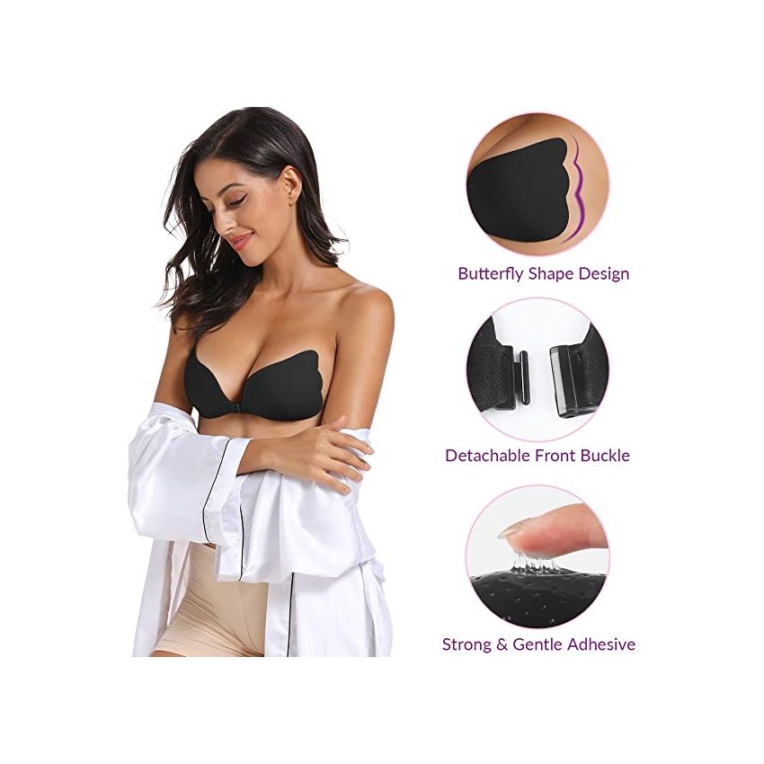 Borgo láthatatlan bézs öntapadós melltartó