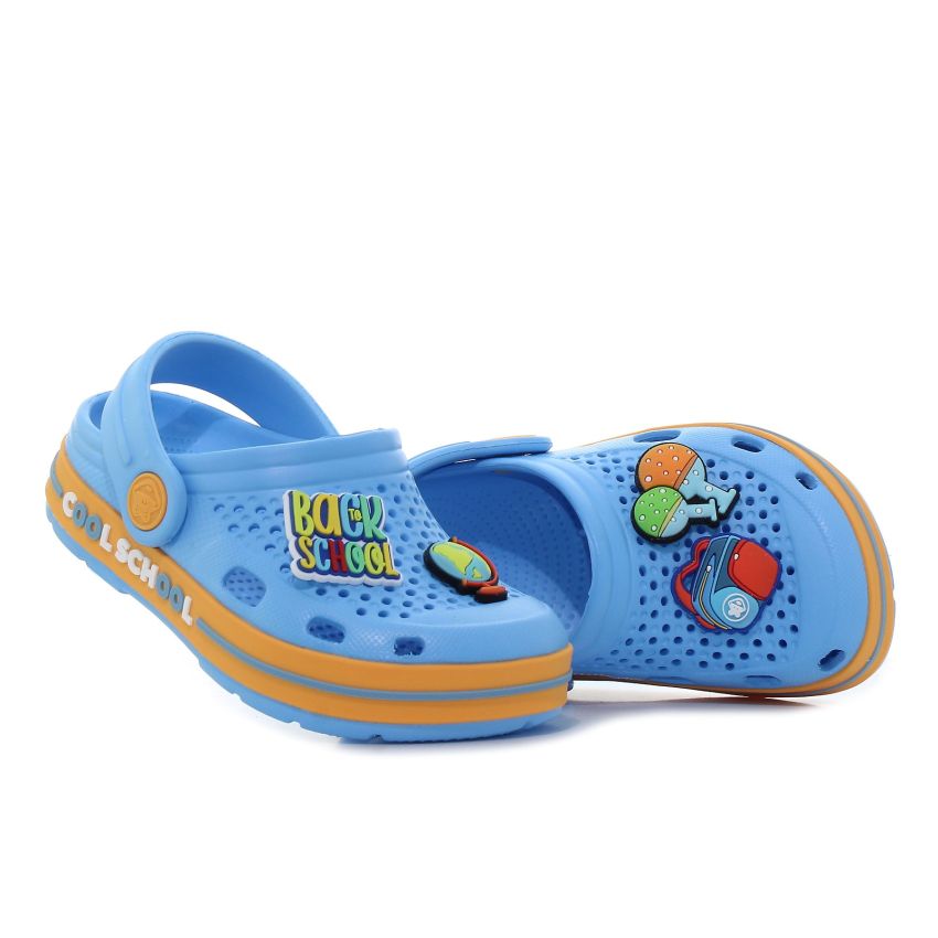 Coqui Lindo kék gyerek papucs