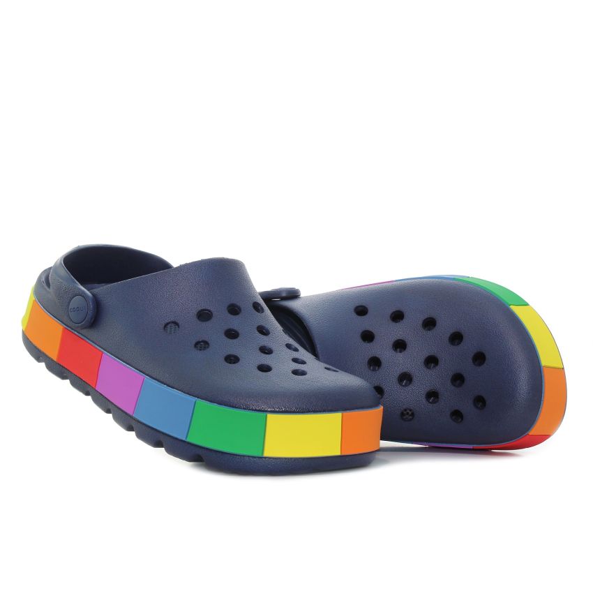 Coqui Niko sötétkék női papucs