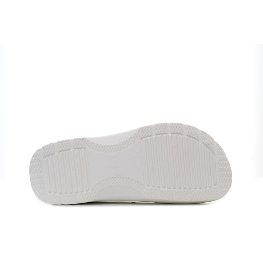 Coqui Seed fehér férfi papucs
