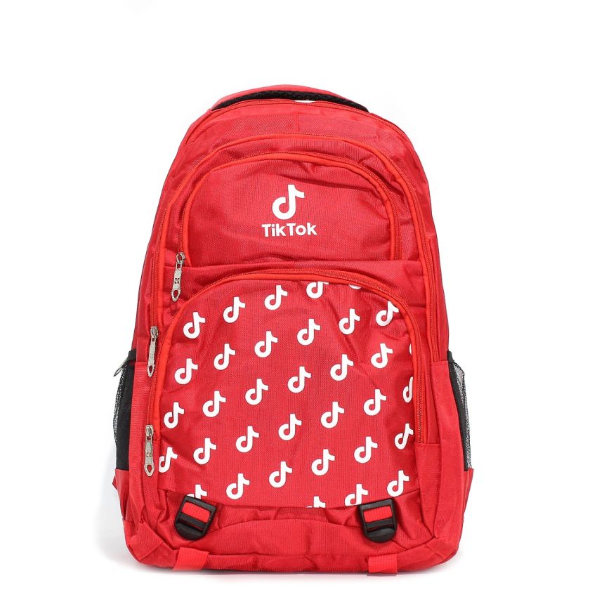 Borgo TikTok piros hátizsák
