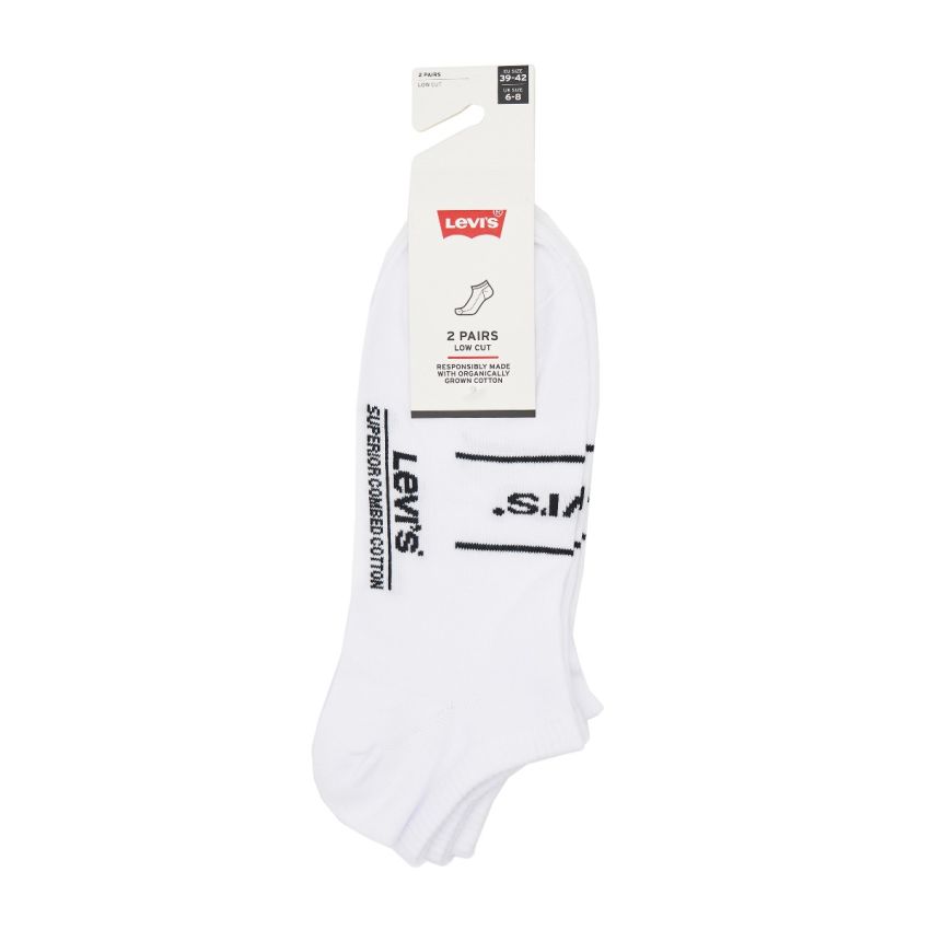Levis 2-pár fehér zokni szett