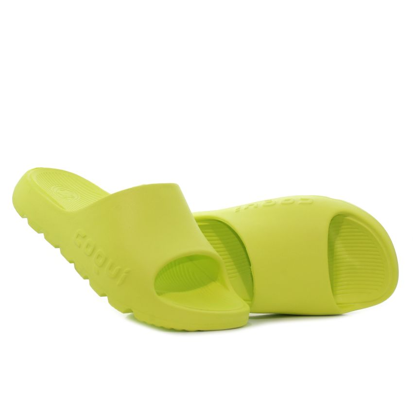Coqui Lou zöld női papucs