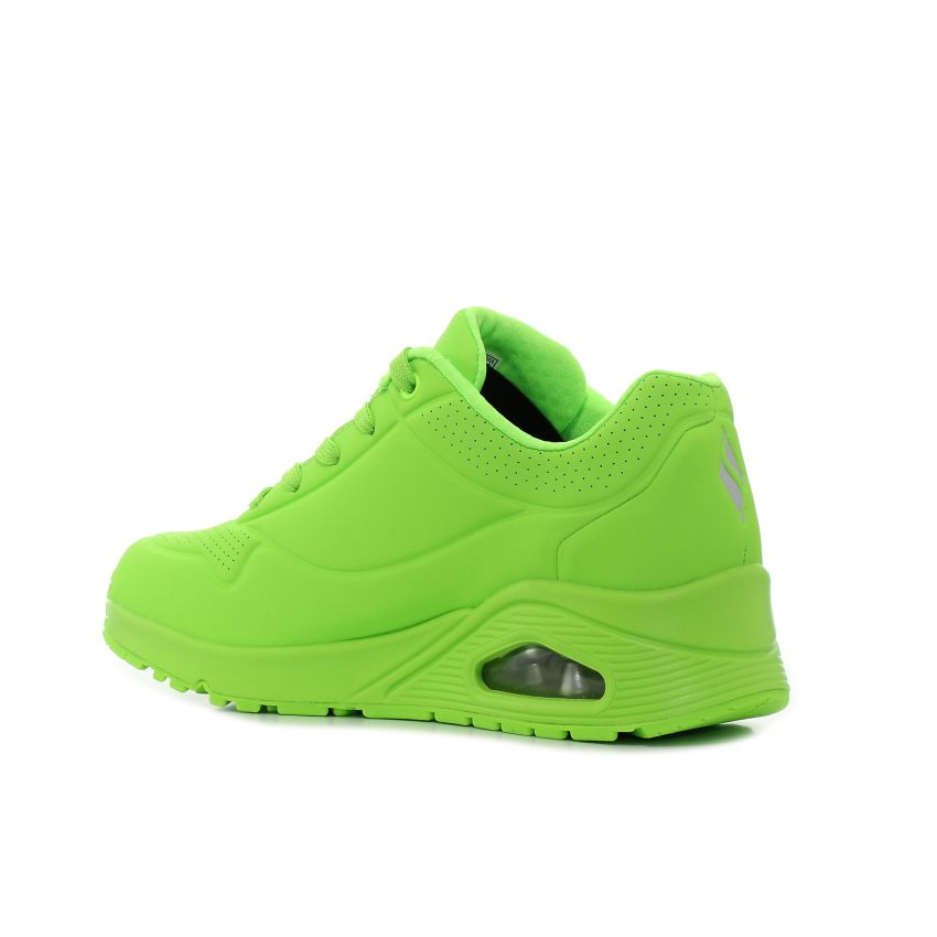Skechers Uno - Night Shades zöld női cipő