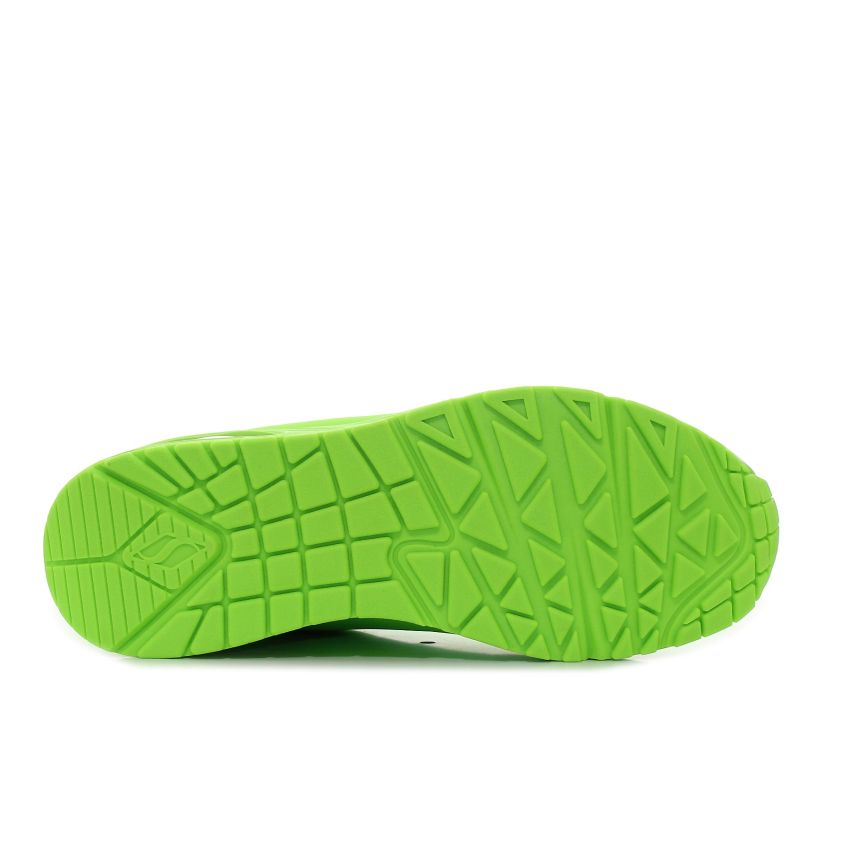 Skechers Uno - Night Shades zöld női cipő