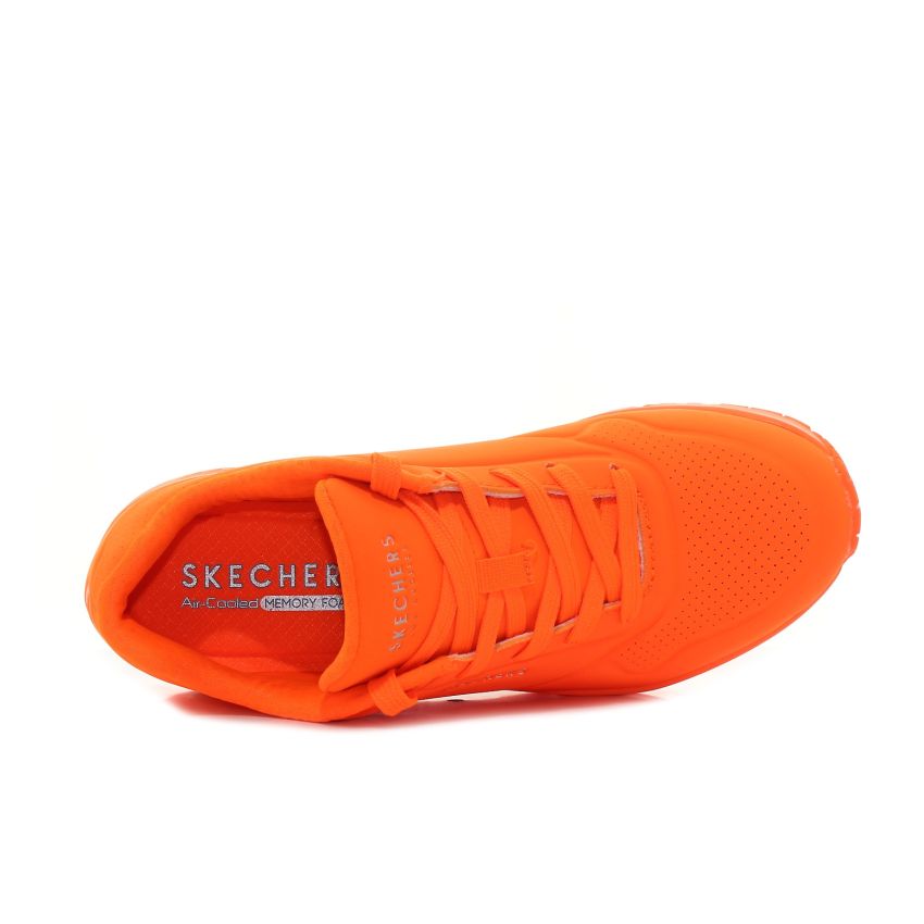 Skechers Uno - Night Shades narancs női cipő