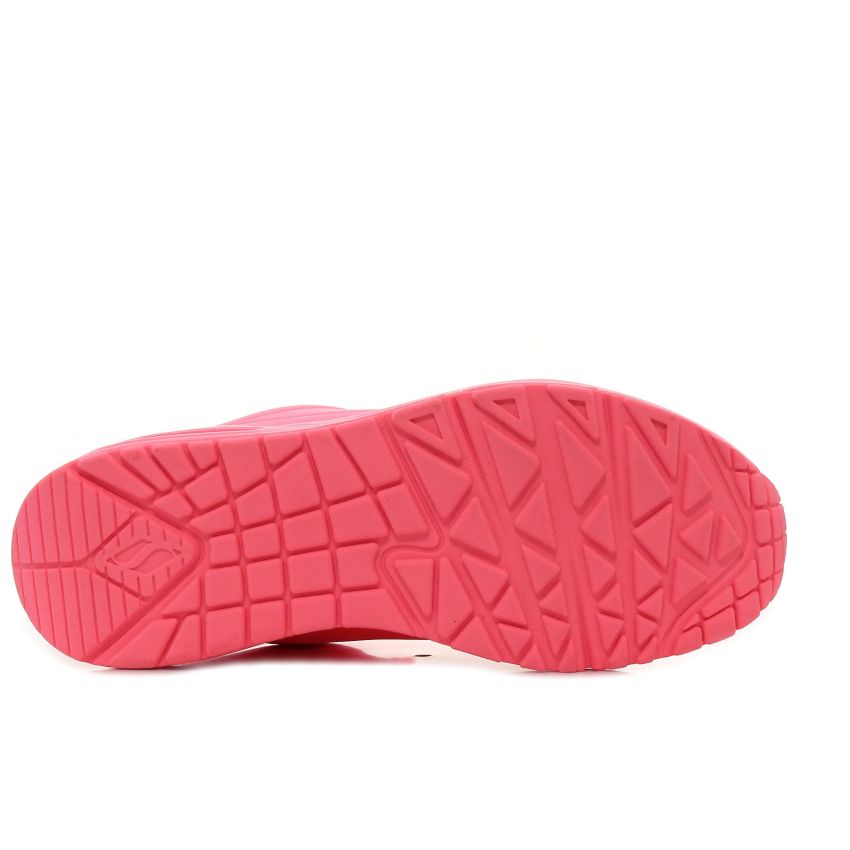 Skechers Uno - Stand On Air korall női cipő
