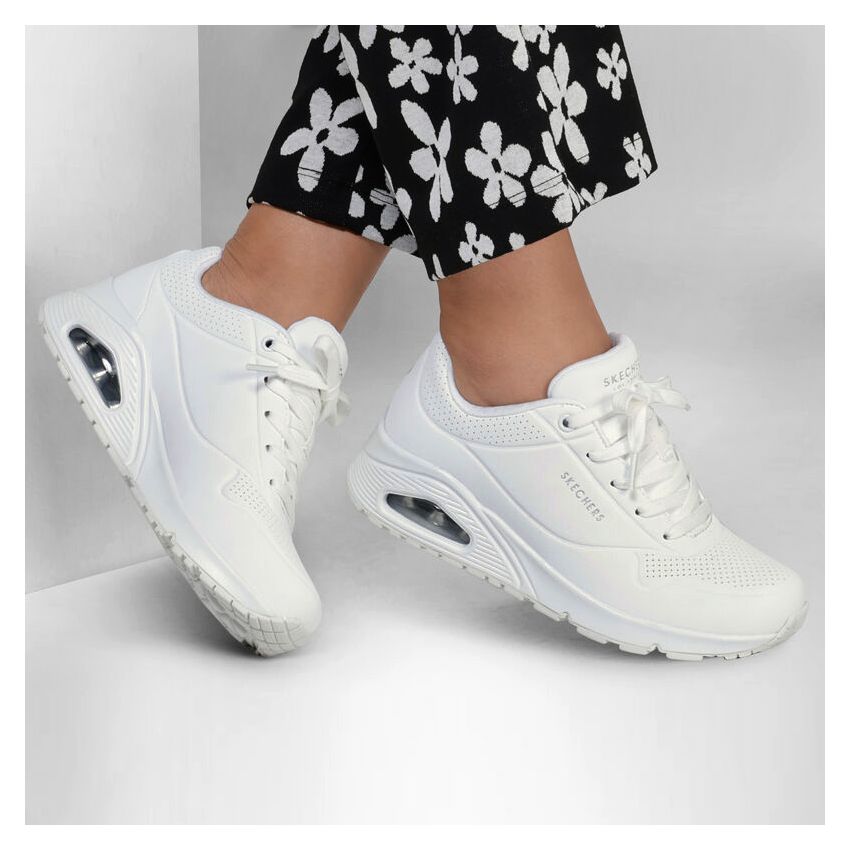 Skechers Uno - Stand On Air fehér női cipő