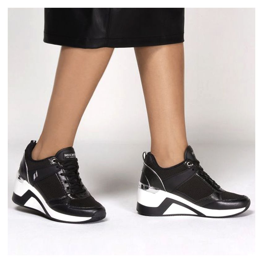 Skechers Million - Air Up There fekete női cipő