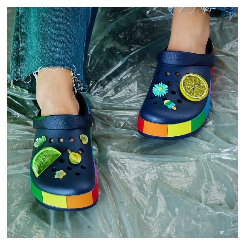 Coqui Niko sötétkék női papucs