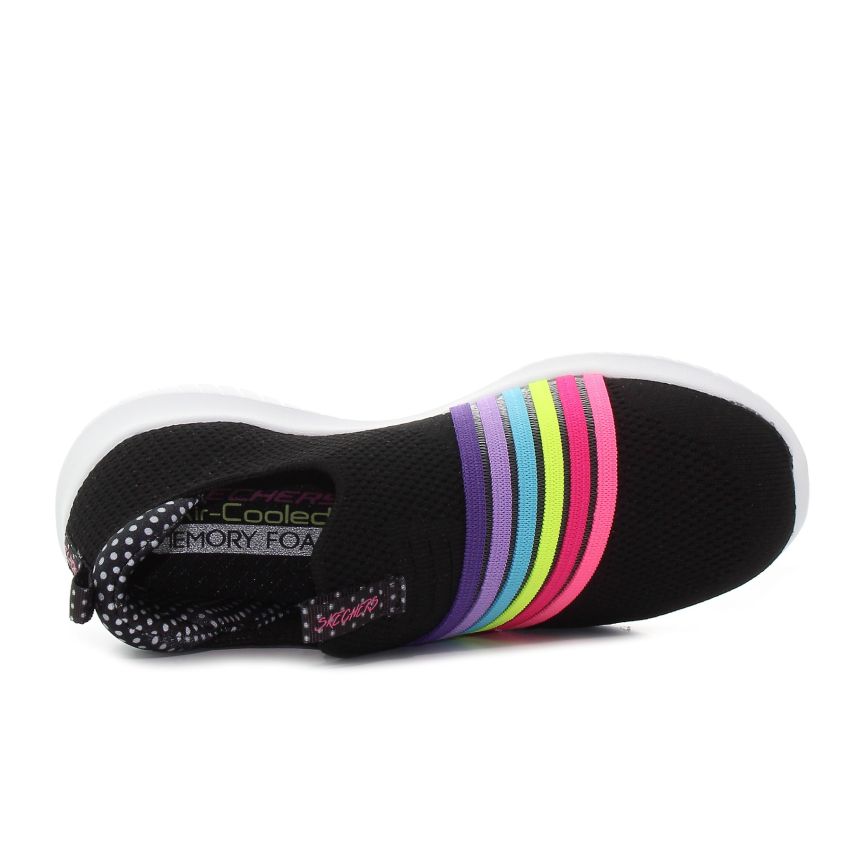 Skechers Ultra Flex - Brightful Day fekete gyerek cipő