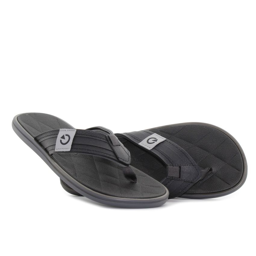 Ipanema Cartago Malta VI fekete férfi papucs