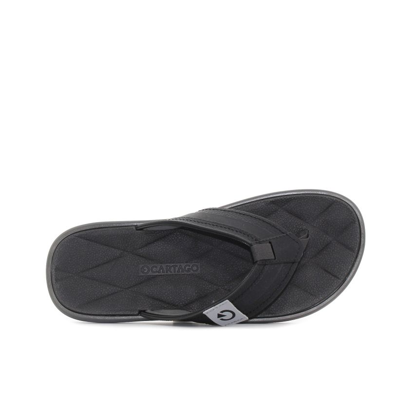 Ipanema Cartago Malta VI fekete férfi papucs