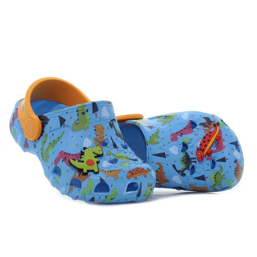 Coqui Little Frog kék baba papucs