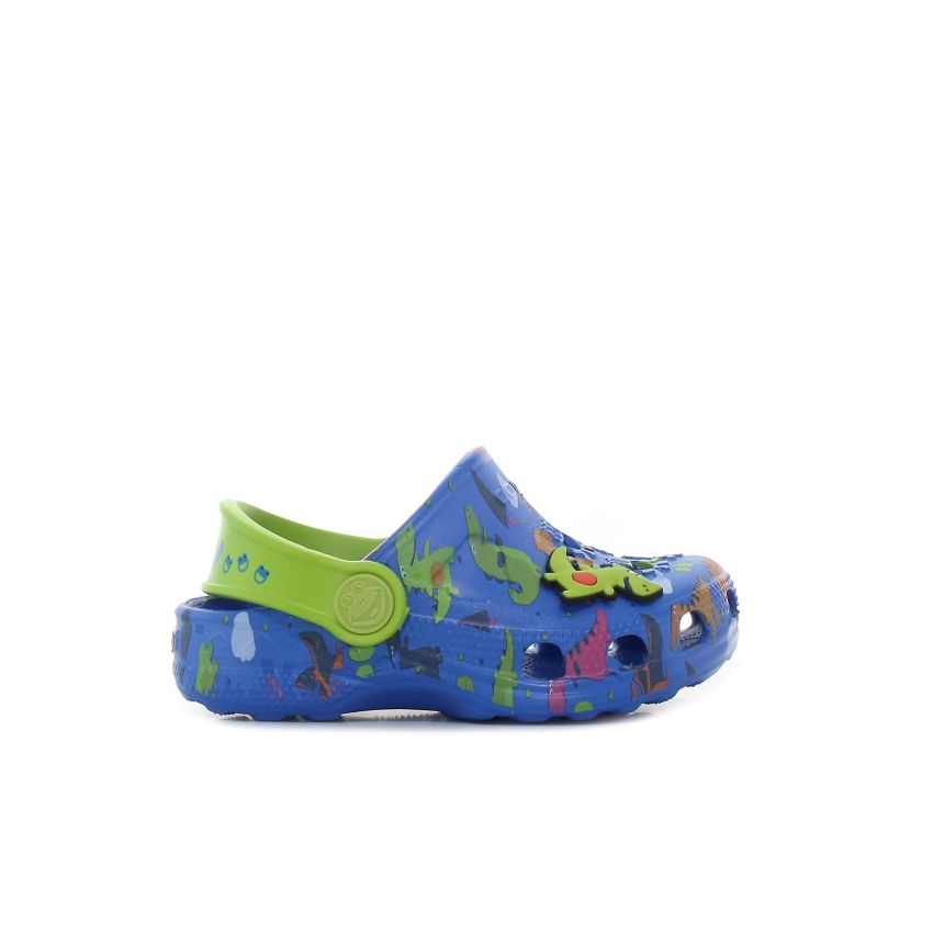 Coqui Little Frog sötétkék baba papucs